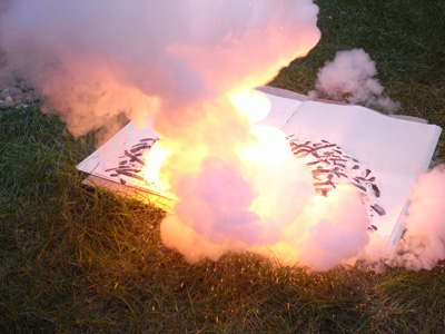 Danger Book: Suicide Fireworks - Solomon R. Guggenheim Museum, New York - 2008