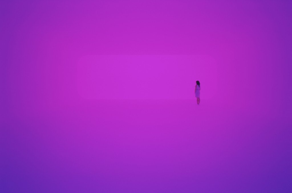 James Turrell. Ganzfeld.