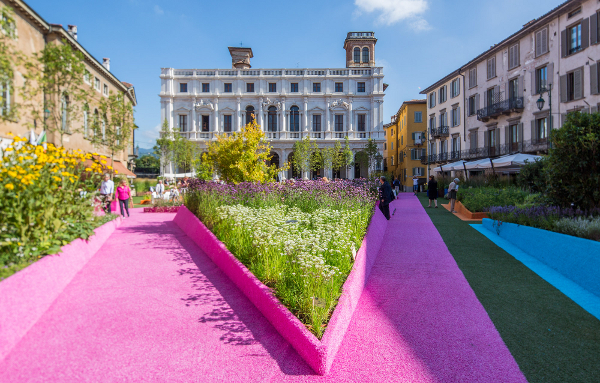 piazza vecchia - piazza verde Bergamo