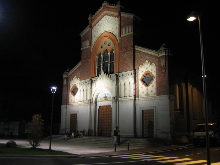 San Francesco - Gallarate: illuminazione standard