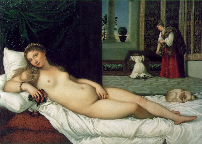 Tiziano: Venere di Urbino