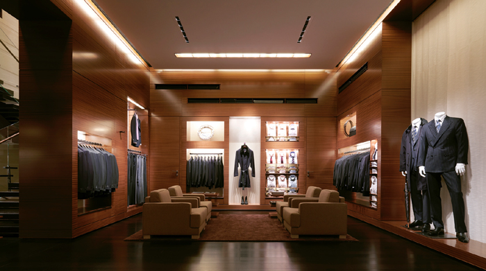 Showroom Ermenegildo Zegna- Milano - photo Matteo Piazza